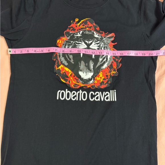 Roberto Cavalli Tiger Graphic Tee - Men’s XL - Picture 5 of 9